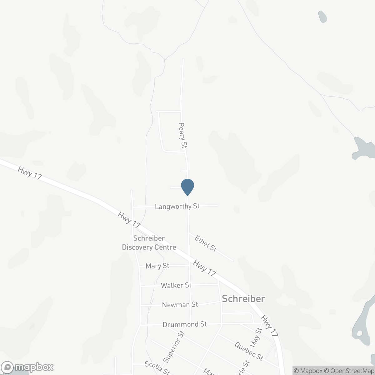 606 PEARY STREET, Schreiber, Ontario P0T 2S0